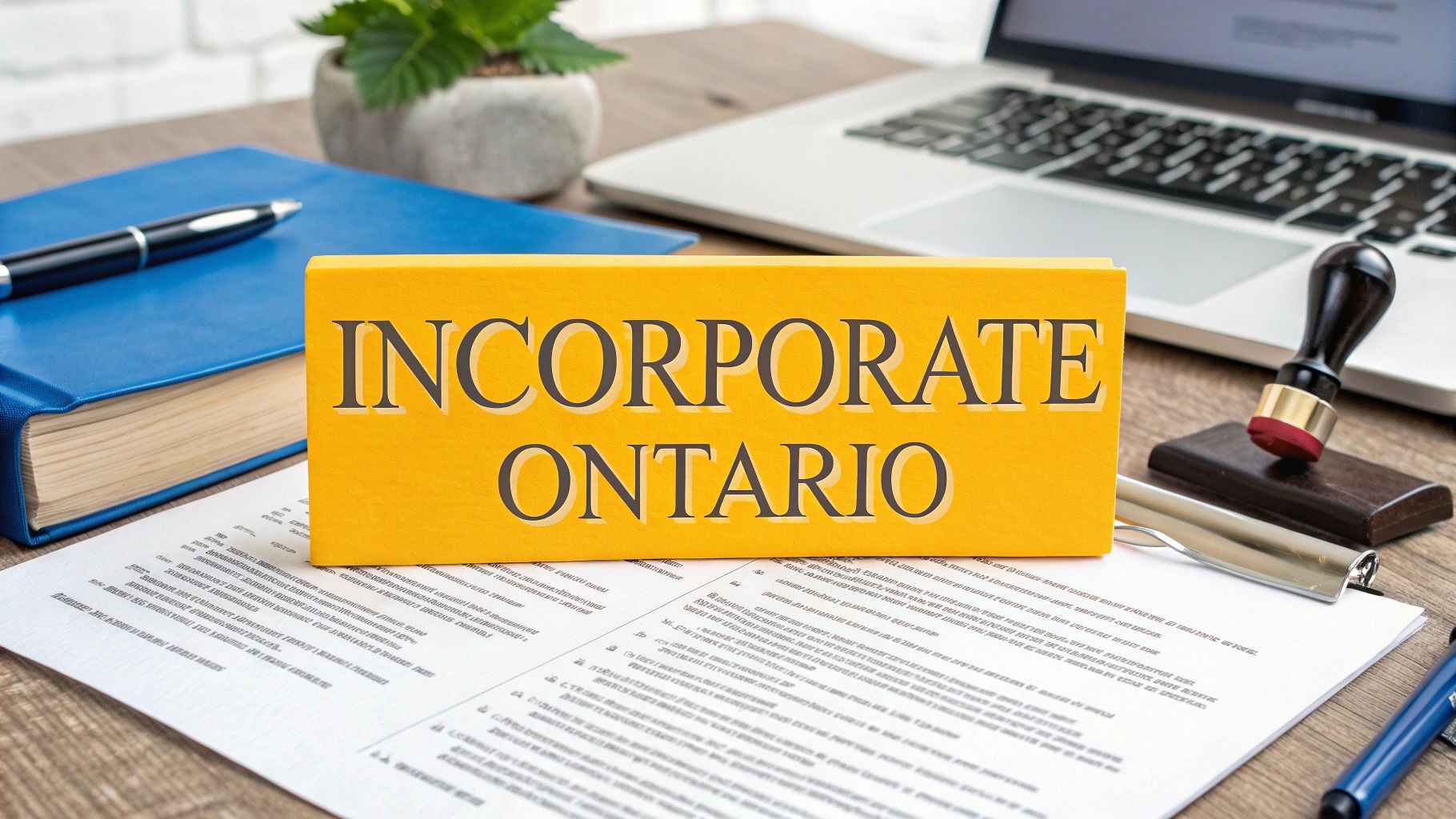 How to Incorporate a Business in Ontario: A Founder's Guide