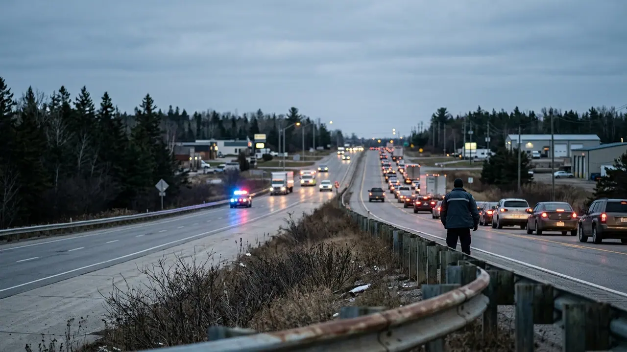 1 dead after pedestrian struck by vehicle on Highway 10 in Caledon