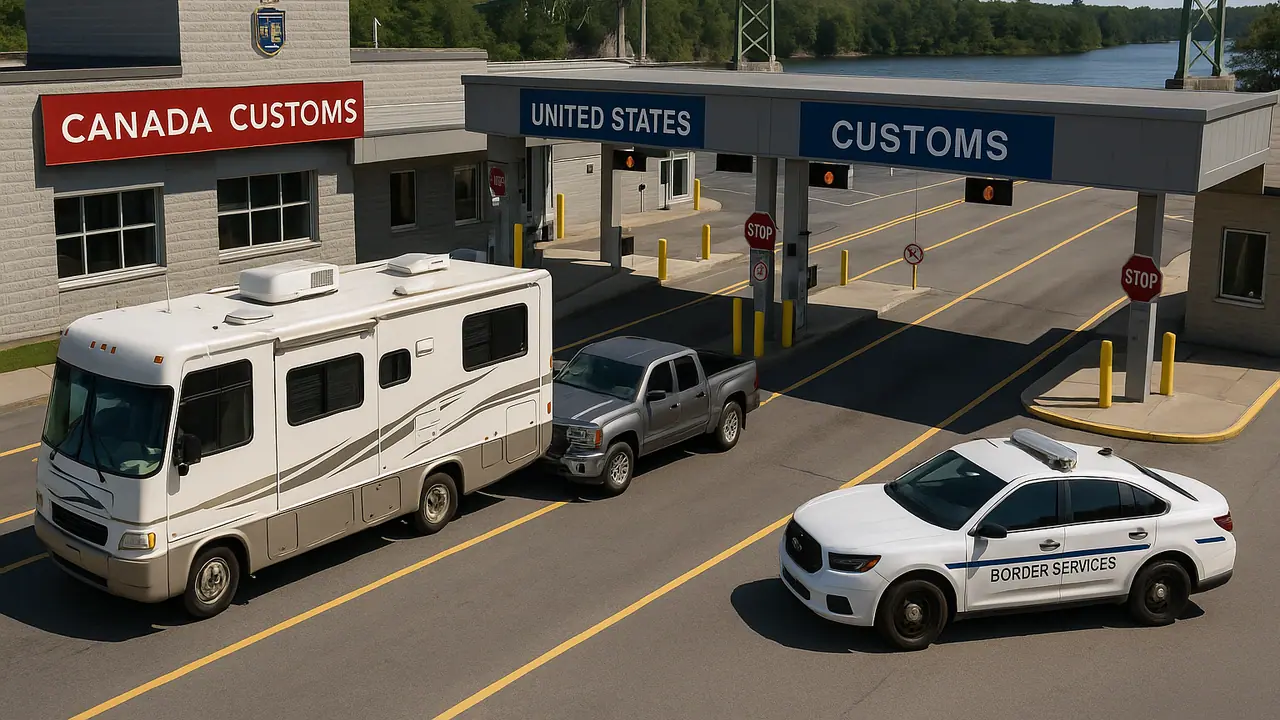 Canada Border Arrests: Guns and Drugs Seized from U.S. Travellers