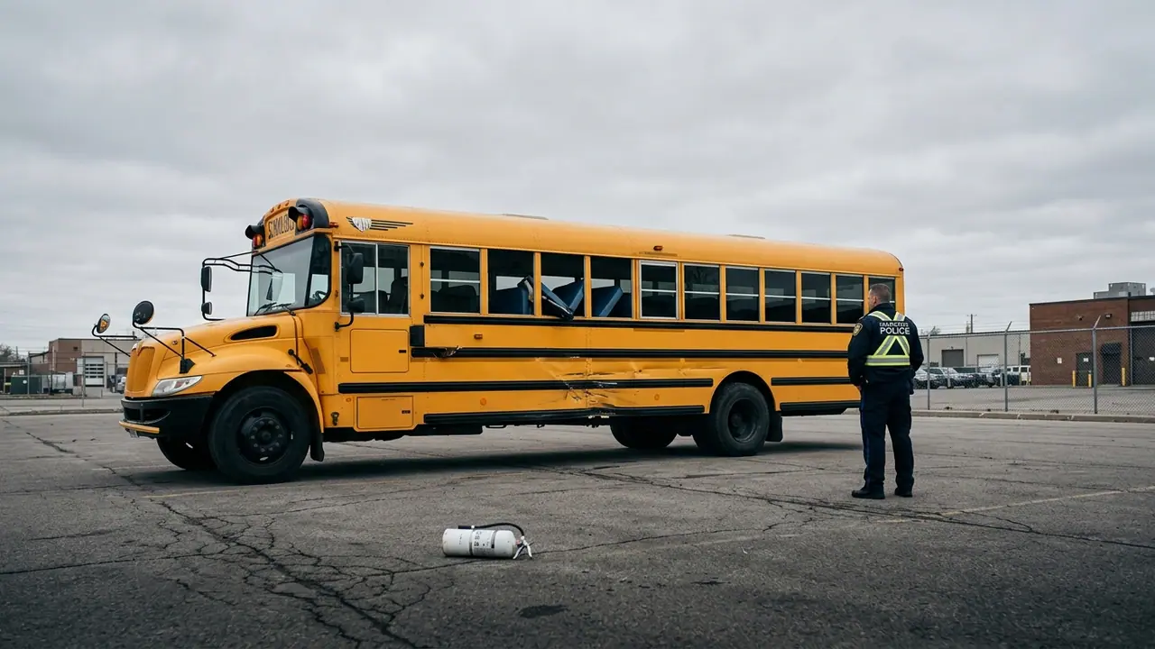 Hamilton Hate Crime: Islamic School Bus Vandalized