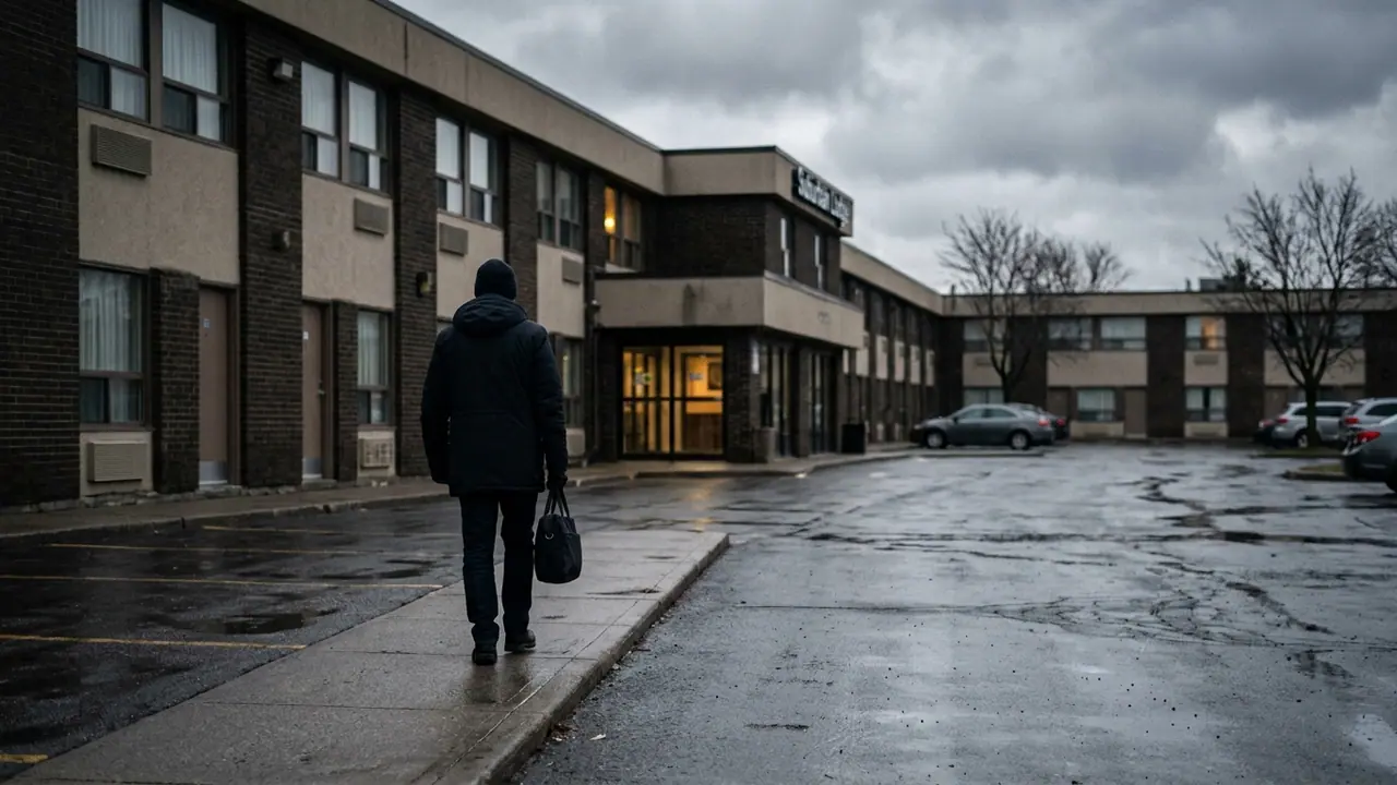 Man arrested, 2 other suspects wanted in Mississauga hotel robbery