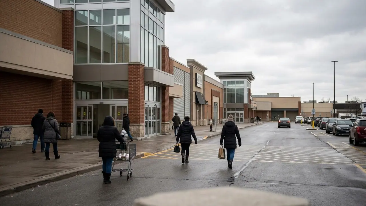 Mallgoers help stop smash-and-grab robbery at Oshawa Centre; 5 suspects arrested after bear spray attack