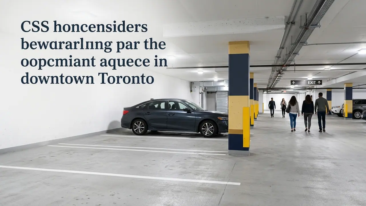 Toronto Parking Garage Homicide: Legal Implications for Residents