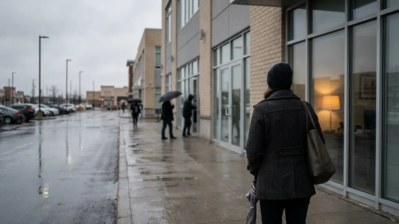 Image of Arian Pristine's home in Vaughan, Ontario, where a police interaction led to his death.